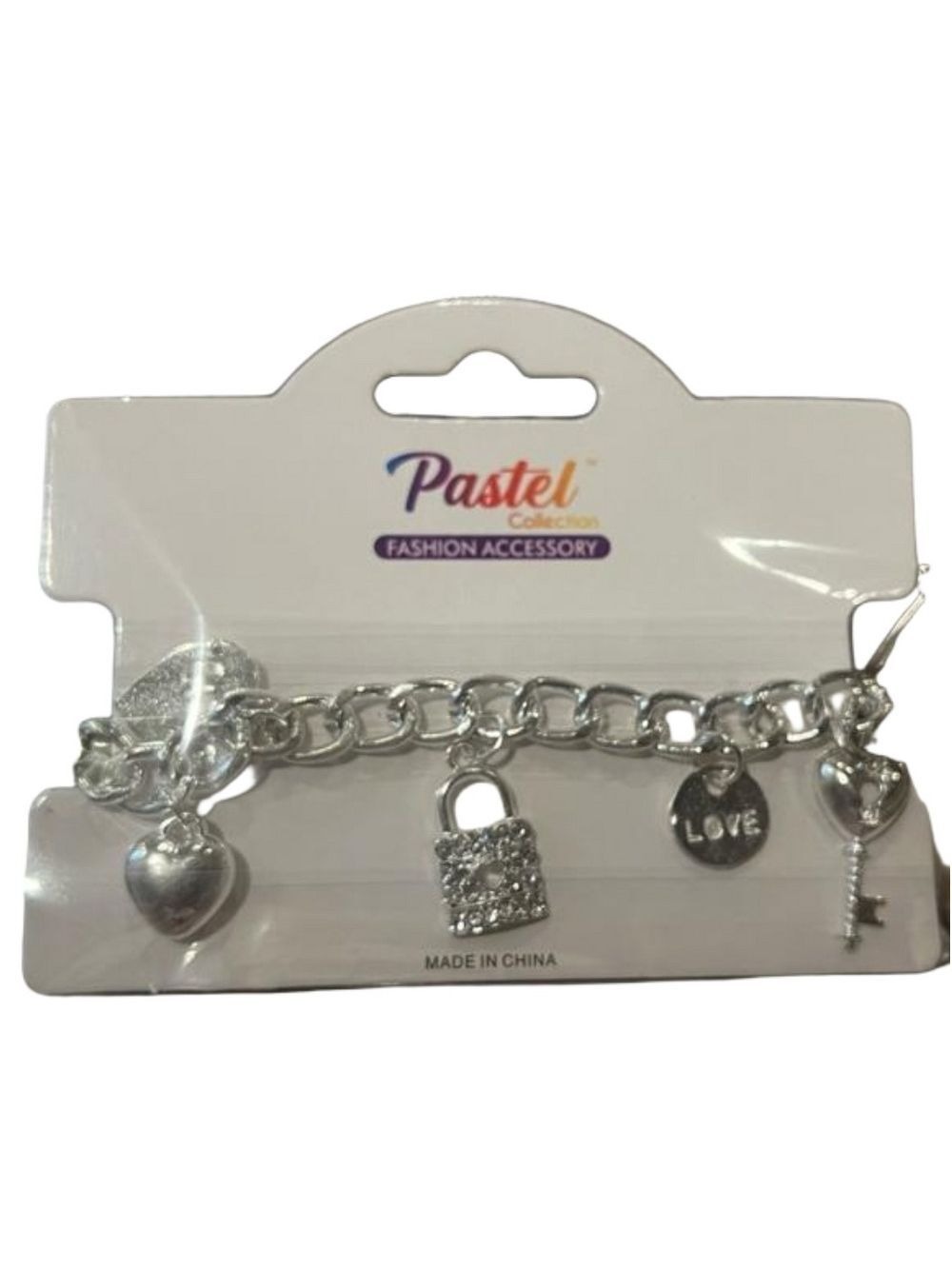 FASHION JEWELRY BY PASTEL CHARM BRACELET